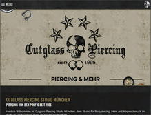 Tablet Screenshot of cutglass.de